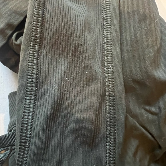 Olive Green dance studio capris size 4 - Picture 11 of 11